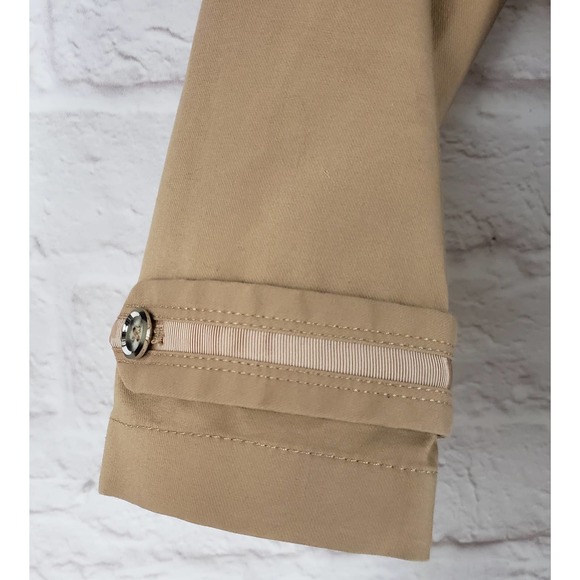 White House Black Market (WHBM) Cropped Utility Jacket ~ Size 2 - Picture 6 of 10